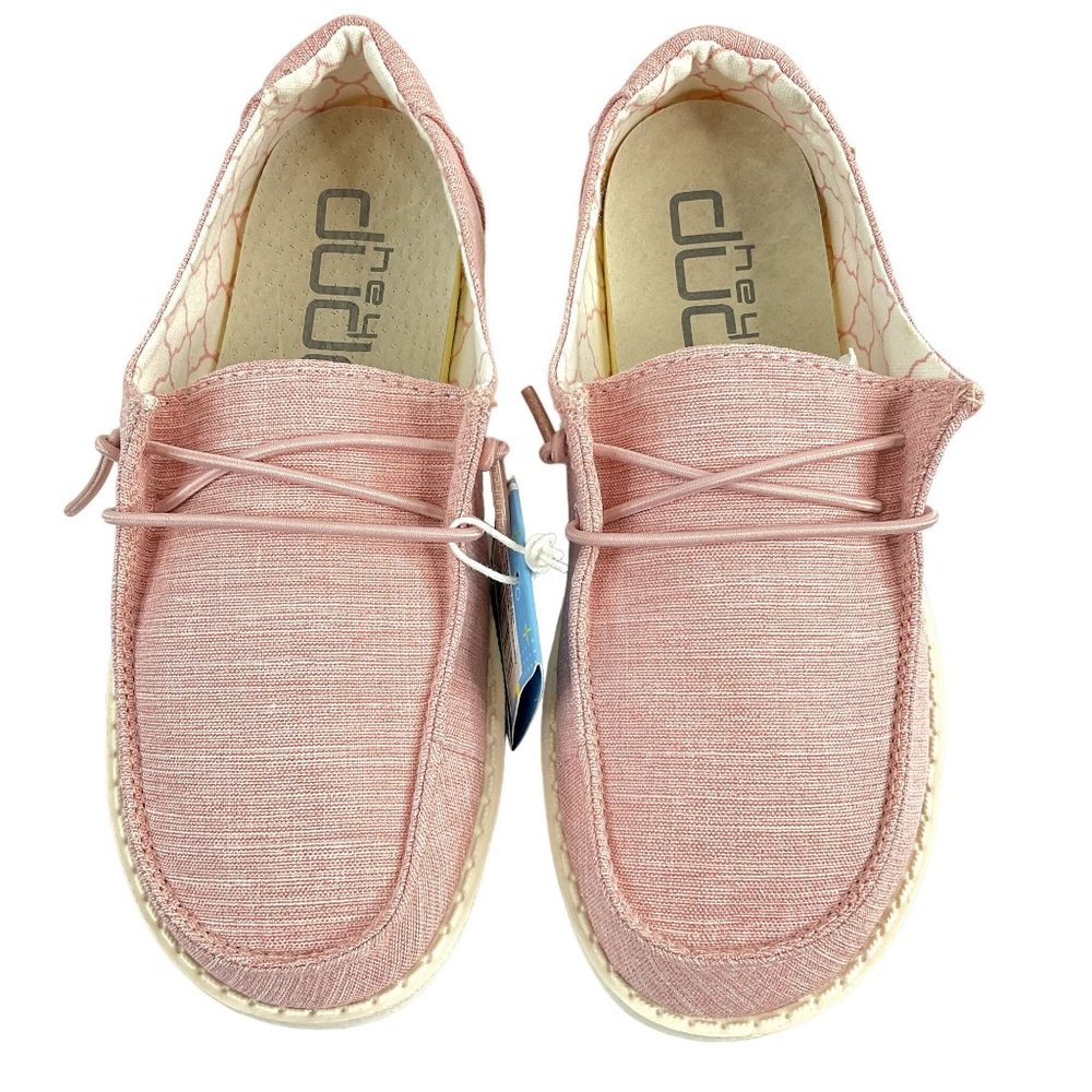 Heydude Shoes Girls Y2-L3 Pink Little-Big Kid Wendy Youth Slip on Sneaker $49 Ne - Picture 3 of 9